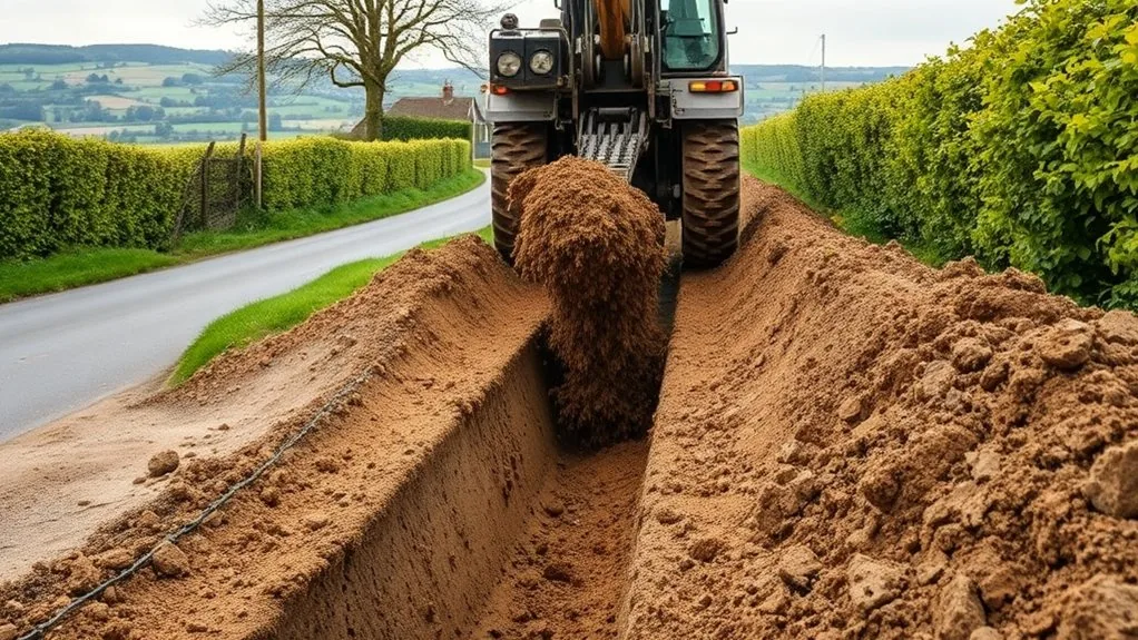 Chain Trenching in Snodland | Fast, Clean Trench Excavation